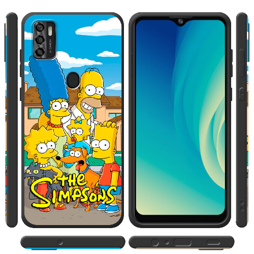 Чехол BoxFace ZTE Blade A7S 2020 the simpsons