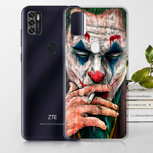 Чехол BoxFace ZTE Blade A7S 2020 Joker Smoking