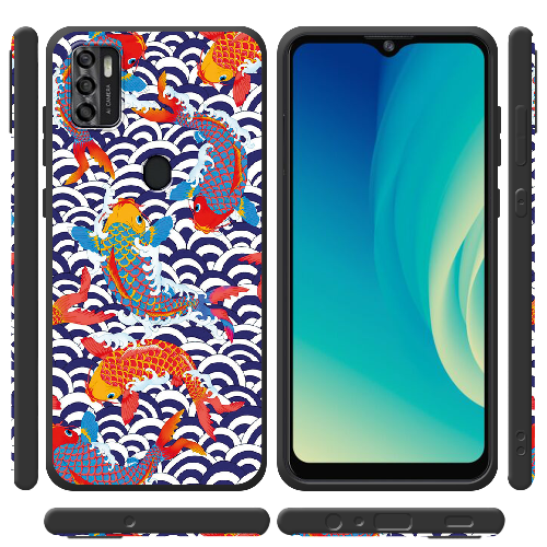 Чехол BoxFace ZTE Blade A7S 2020 Koi Fish