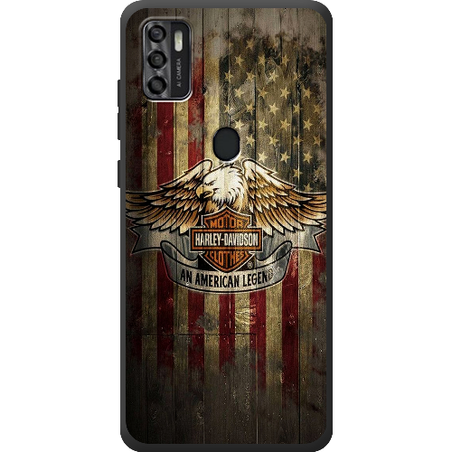 Чехол BoxFace ZTE Blade A7S 2020 Harley Davidson An American Legend