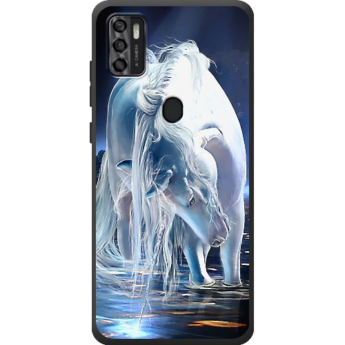 Чехол BoxFace ZTE Blade A7S 2020 White Horse