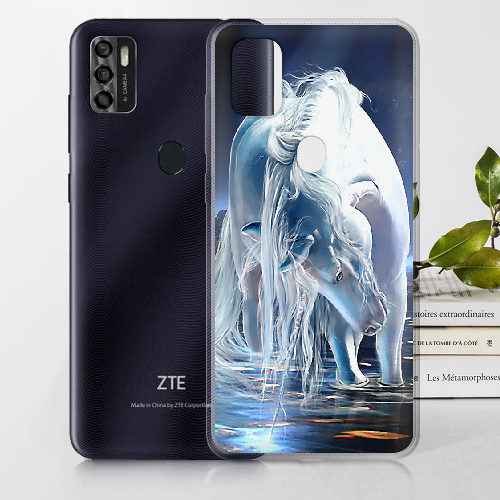 Чехол BoxFace ZTE Blade A7S 2020 White Horse