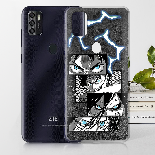 Чехол BoxFace ZTE Blade A7S 2020 Eren Yeager Transformation