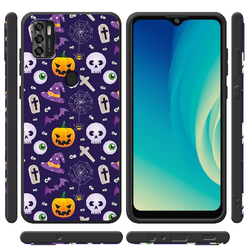 Чехол BoxFace ZTE Blade A7S 2020 Halloween Purple Mood