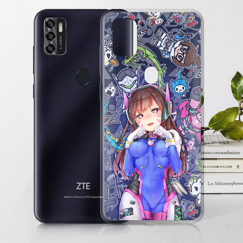 Чехол BoxFace ZTE Blade A7S 2020 Overwatch D.VA