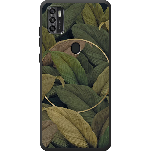 Чехол BoxFace ZTE Blade A7S 2020 Green Leaf