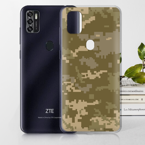 Чехол BoxFace ZTE Blade A7S 2020 Камуфляж ЗСУ