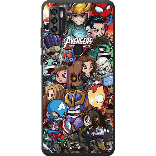 Чехол BoxFace ZTE Blade A7S 2020 Avengers Infinity War