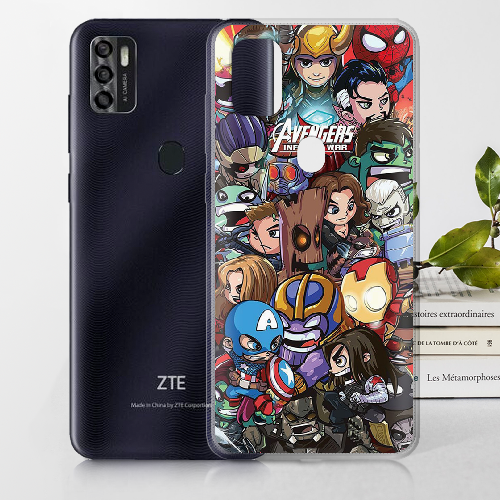 Чехол BoxFace ZTE Blade A7S 2020 Avengers Infinity War