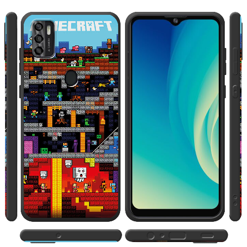 Чехол BoxFace ZTE Blade A7S 2020 Minecraft Lode Runner