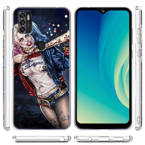 Чехол BoxFace ZTE Blade A7S 2020 Harley Quinn