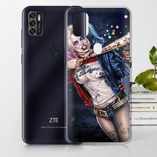 Чехол BoxFace ZTE Blade A7S 2020 Harley Quinn