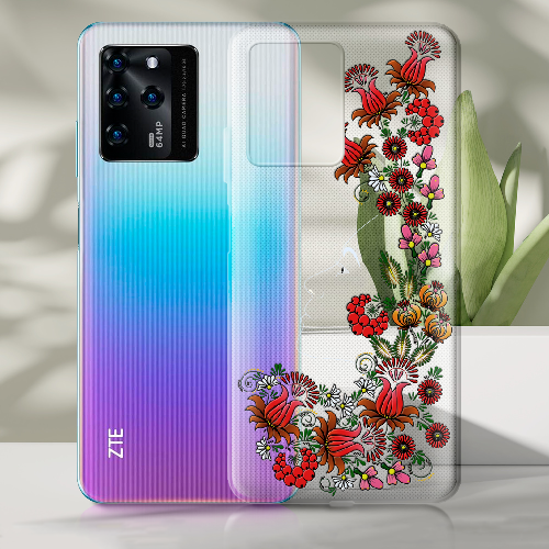 Чехол BoxFace ZTE Blade V30 3D Ukrainian Muse