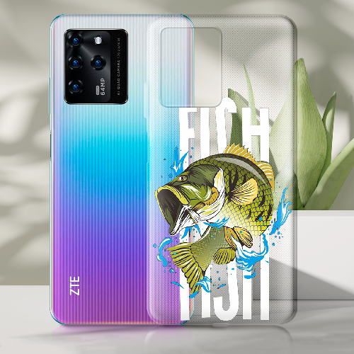 Чехол BoxFace ZTE Blade V30 Bass fish