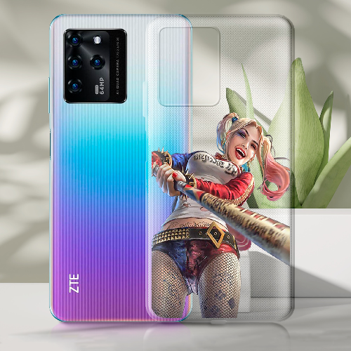 Чехол BoxFace ZTE Blade V30 Happy Harley Quinn