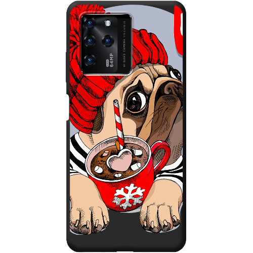 Чехол BoxFace ZTE Blade V30 Winter Puggy