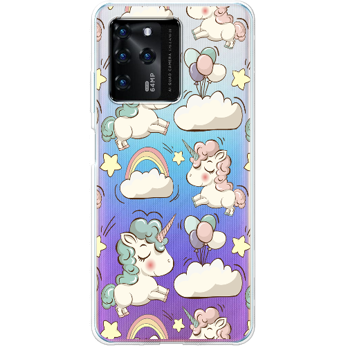 Чехол BoxFace ZTE Blade V30 Unicorns