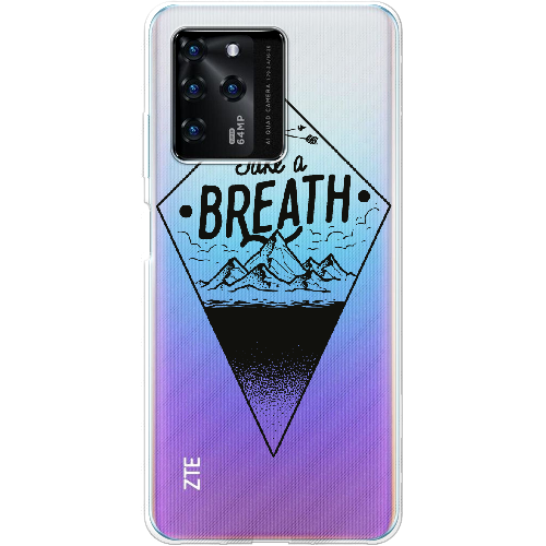 Чехол BoxFace ZTE Blade V30 Take a Breath