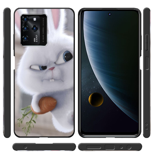 Чехол BoxFace ZTE Blade V30 Rabbit Snowball