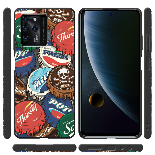 Чехол BoxFace ZTE Blade V30 Drink Lids