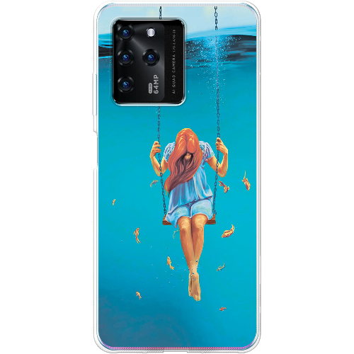 Чехол BoxFace ZTE Blade V30 Girl In The Sea