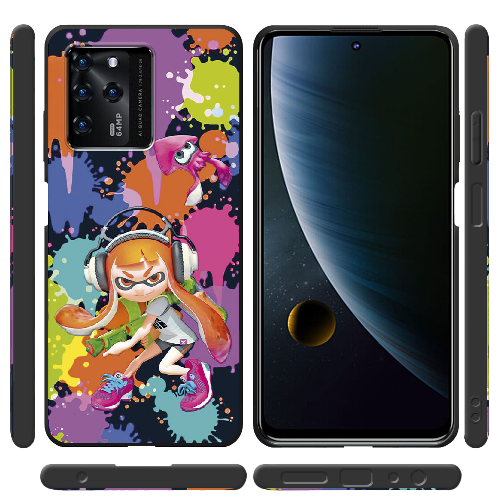 Чехол BoxFace ZTE Blade V30 Splatoon Inklings