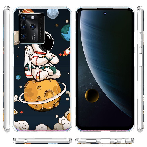 Чехол BoxFace ZTE Blade V30 Astronaut