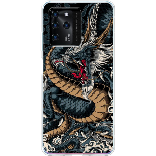 Чехол BoxFace ZTE Blade V30 Dragon Ryujin