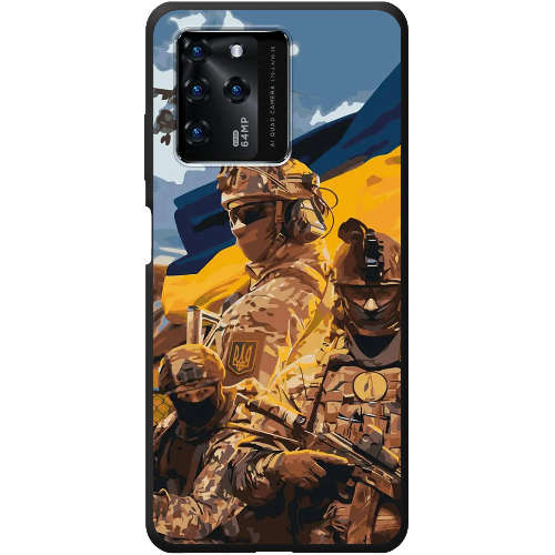 Чехол BoxFace ZTE Blade V30 Воїни ЗСУ