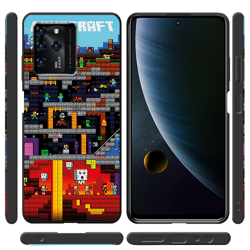 Чехол BoxFace ZTE Blade V30 Minecraft Lode Runner