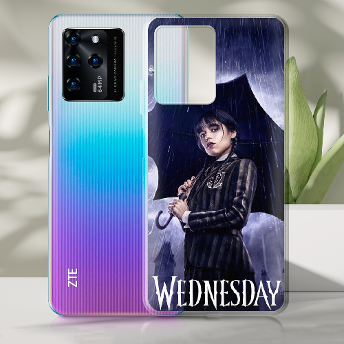 Чехол BoxFace ZTE Blade V30 Wednesday Addams