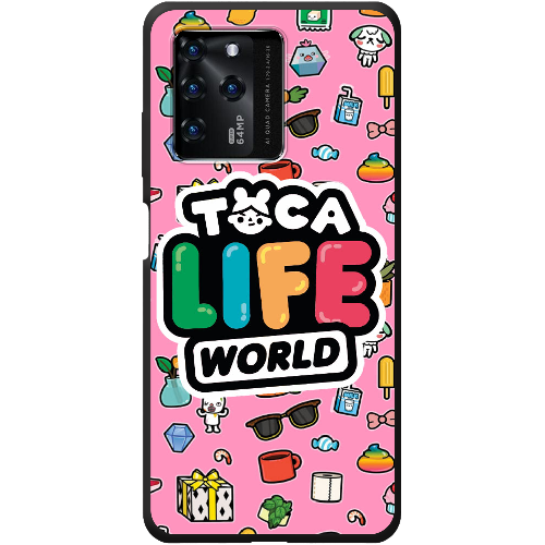 Чехол BoxFace ZTE Blade V30 Toca Boca Life World