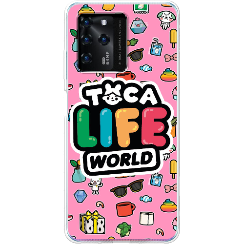 Чехол BoxFace ZTE Blade V30 Toca Boca Life World