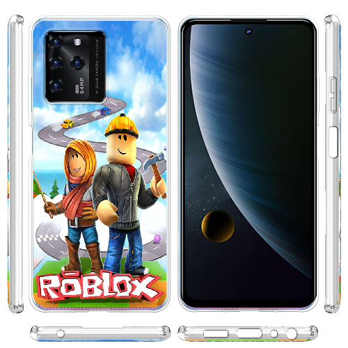 Чехол BoxFace ZTE Blade V30 Roblox Білдерман