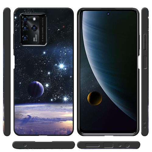 Чехол BoxFace ZTE Blade V30 Space Landscape