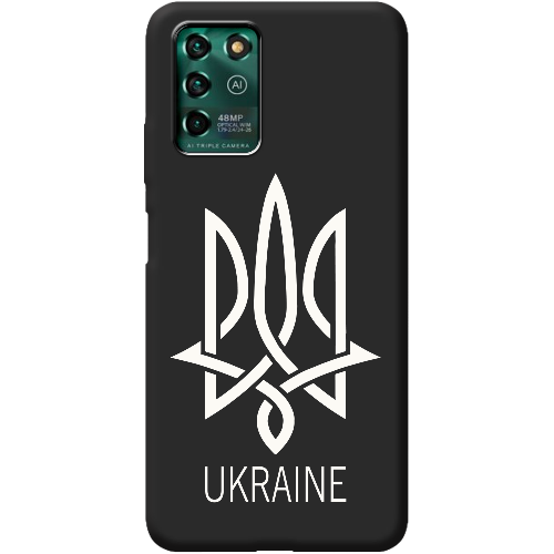 Чехол BoxFace ZTE Blade V30 Vita Тризуб монограмма UKRAINE