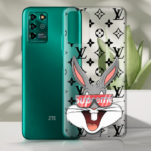 Чехол BoxFace ZTE Blade V30 Vita looney bunny