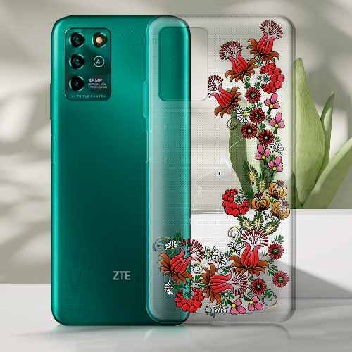 Чехол BoxFace ZTE Blade V30 Vita 3D Ukrainian Muse