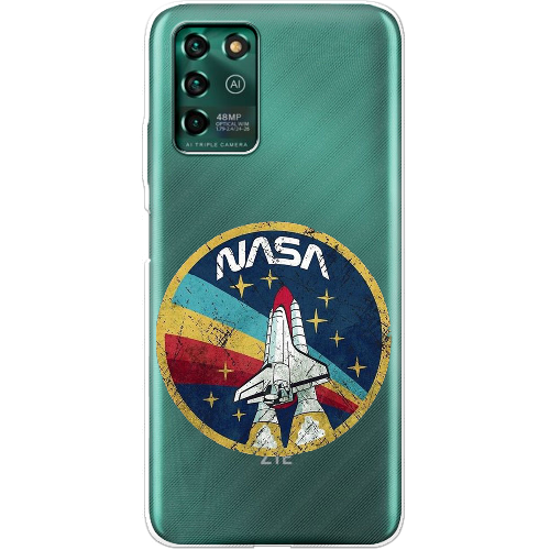 Чехол BoxFace ZTE Blade V30 Vita Space Shuttle NASA