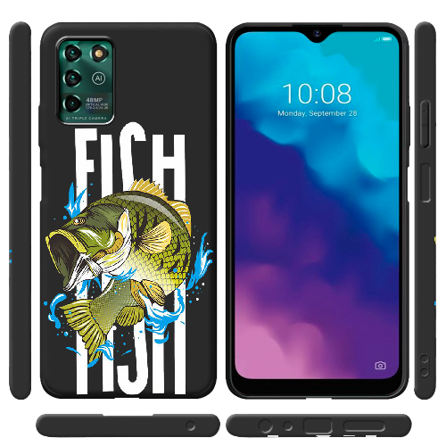 Чехол BoxFace ZTE Blade V30 Vita Bass fish