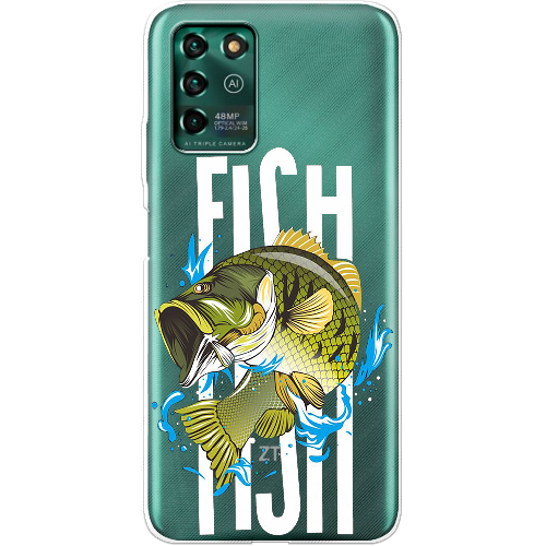 Чехол BoxFace ZTE Blade V30 Vita Bass fish