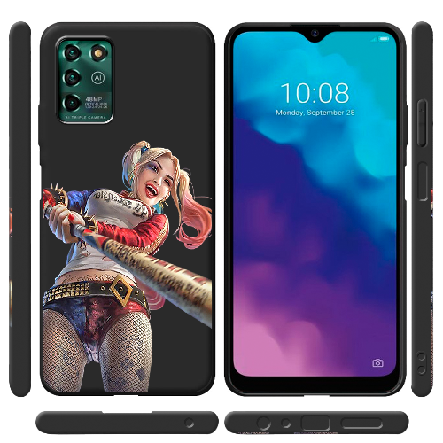 Чехол BoxFace ZTE Blade V30 Vita Happy Harley Quinn