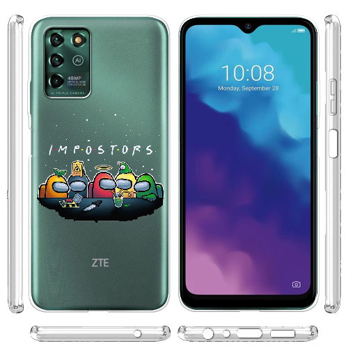 Чехол BoxFace ZTE Blade V30 Vita Among Us Impostors