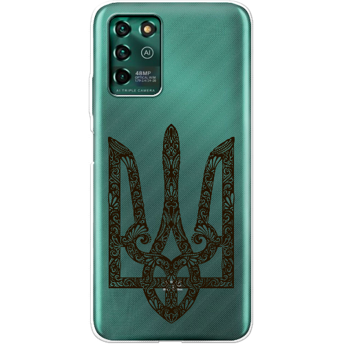 Чехол BoxFace ZTE Blade V30 Vita Ukrainian Black Trident