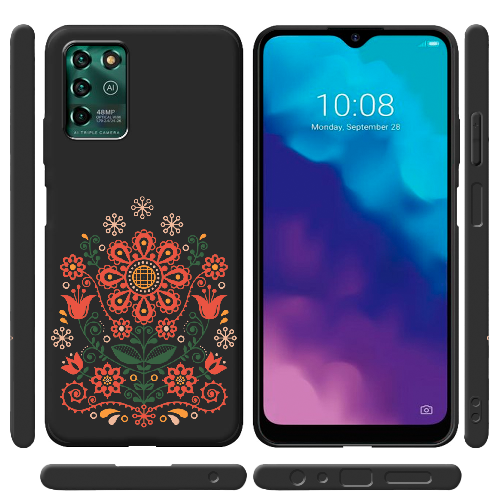 Чехол BoxFace ZTE Blade V30 Vita Ukrainian Ornament