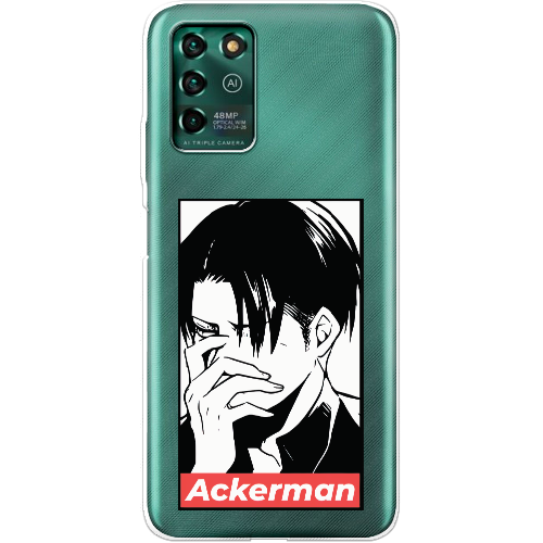 Чехол BoxFace ZTE Blade V30 Vita Attack On Titan - Ackerman