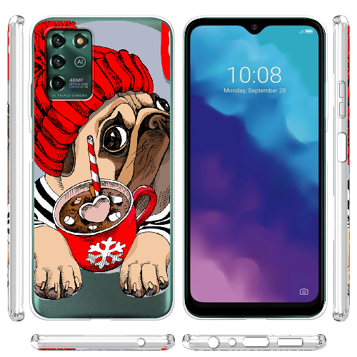 Чехол BoxFace ZTE Blade V30 Vita Winter Puggy