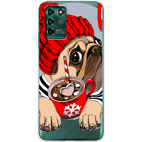 Чехол BoxFace ZTE Blade V30 Vita Winter Puggy