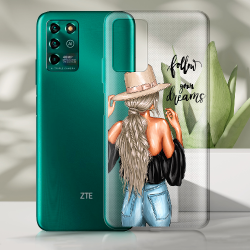 Чехол BoxFace ZTE Blade V30 Vita Follow Your Dreams