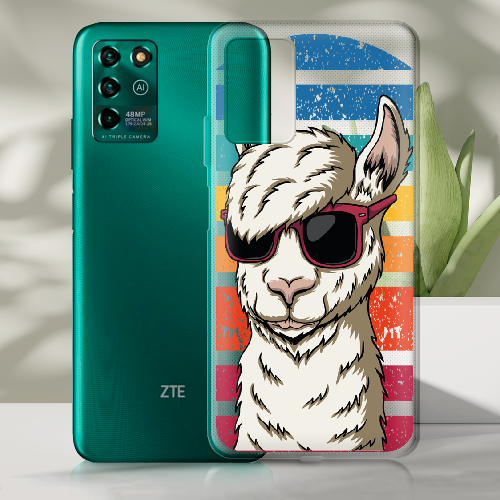 Чехол BoxFace ZTE Blade V30 Vita Стильна Лама